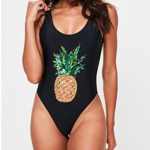 Pineapple One piece Swimsuit *New*
